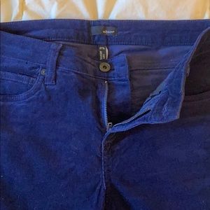 Navy blue micro cords, by edyson.